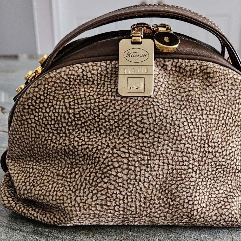 Borbonese Redwall Vintage Mini
